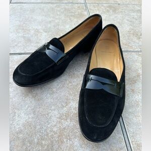 Gravati Black Suede Loafers size 8.5